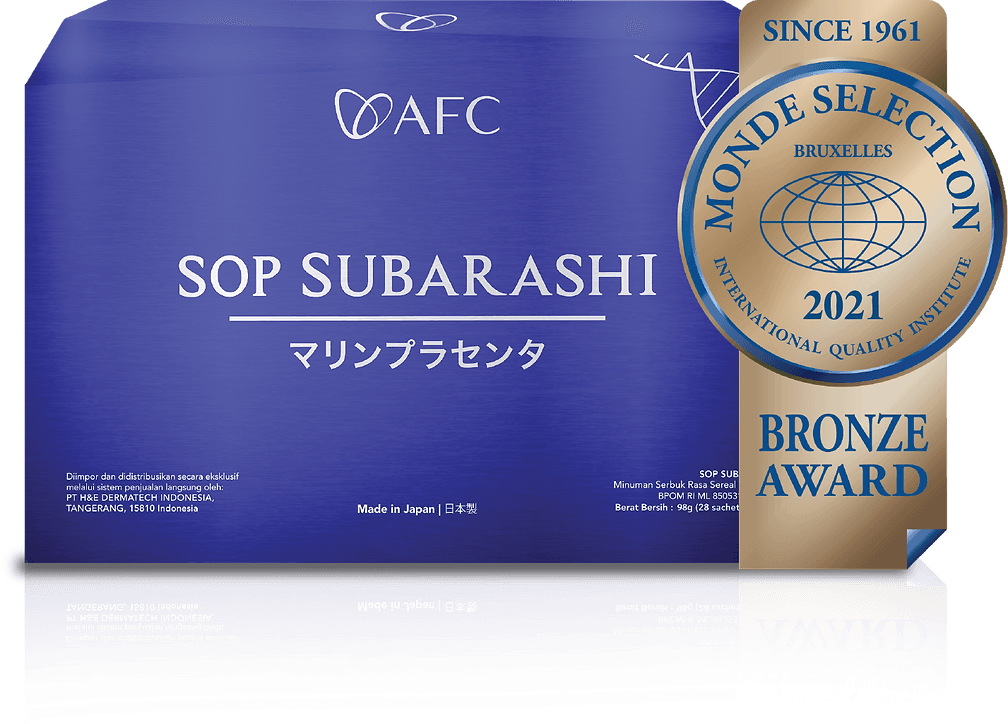 SOP Subarashi meraih Bronze Award, Monde Selection 2021